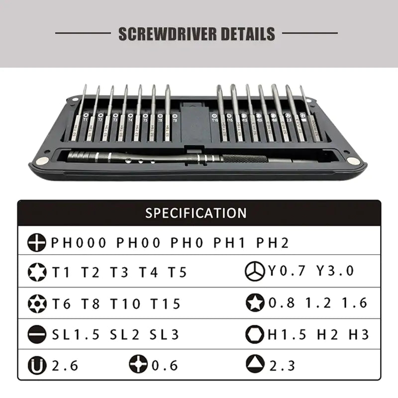 Screwdriver Tools Set