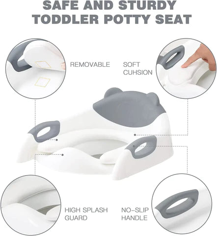 Transform potty training with our Red Potty Training Ladder Seat. Engineered for stability and confidence, this innovative solution ensures a smooth transition for your child. Say goodbye to accidents with this essential tool!" Keywords: potty training, ladder seat, stability, confidence, transition, innovative, child-friendly