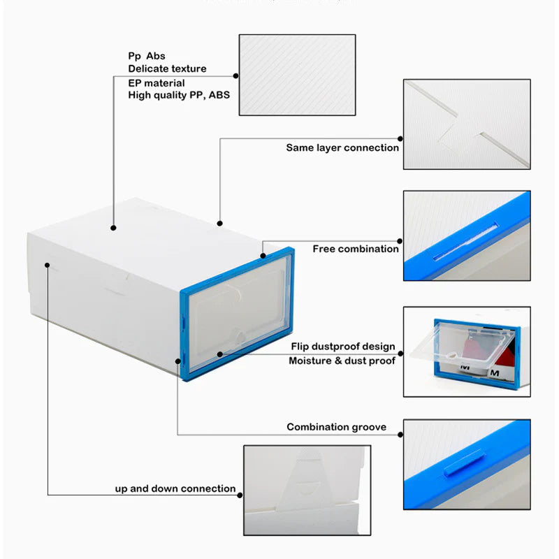 UltraClear Shoe Boxes