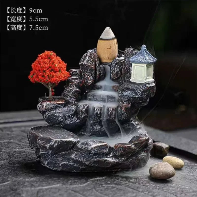 Zen Waterfall Incense Holder