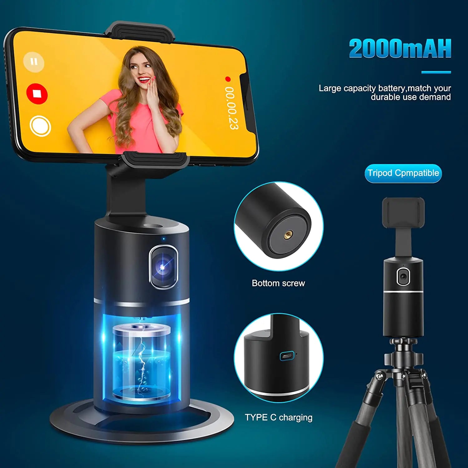 AI Smart Stabilized Tripod | Smart Stabilized Tripod | Wantit Now